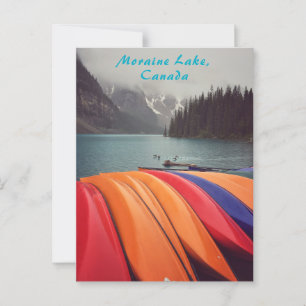 Carte Postale Lac Moraine