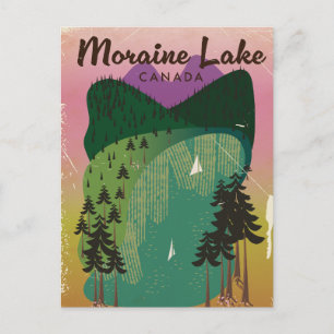 Carte Postale Lac Moraine Canada