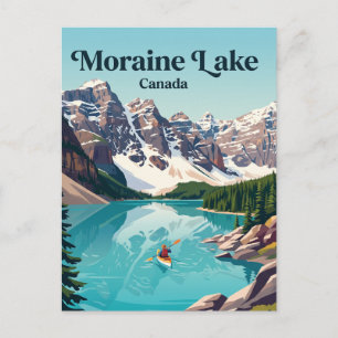 Carte Postale Lac Moraine Canada