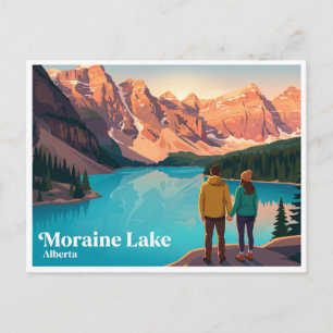 Carte Postale Lac Moraine Canada