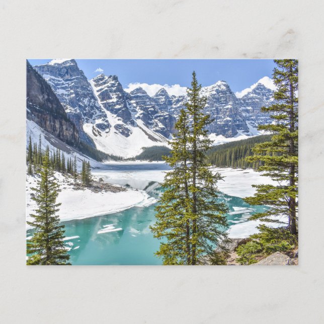 Carte Postale Lac Moraine, Parc national Banff, Canada (Devant)