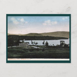 Carte Postale Lac Newfound, Bristol, NH Vintage