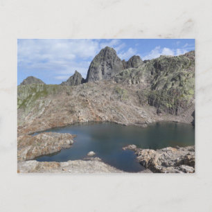 Carte Postale Lac Noir Alpes françaises