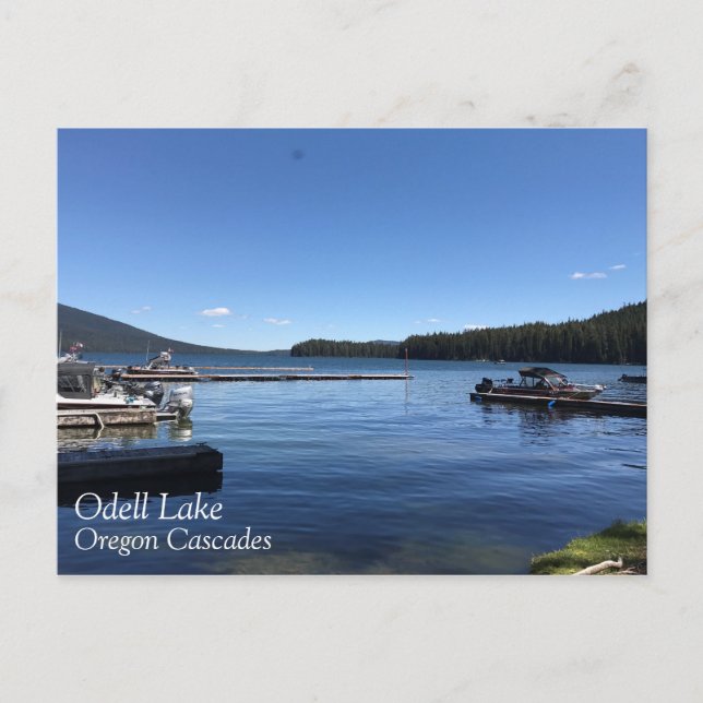 Carte Postale Lac Odell, Oregon (Devant)