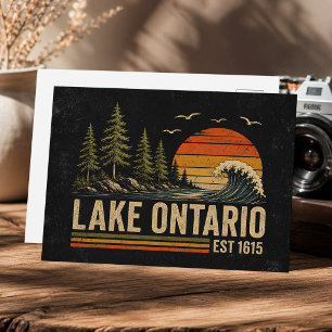 Carte Postale Lac Ontario Vintage Grands Lacs Vie Lacustre