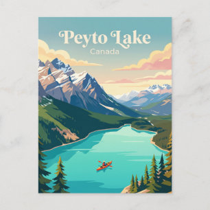 Carte Postale Lac Peyto Canada