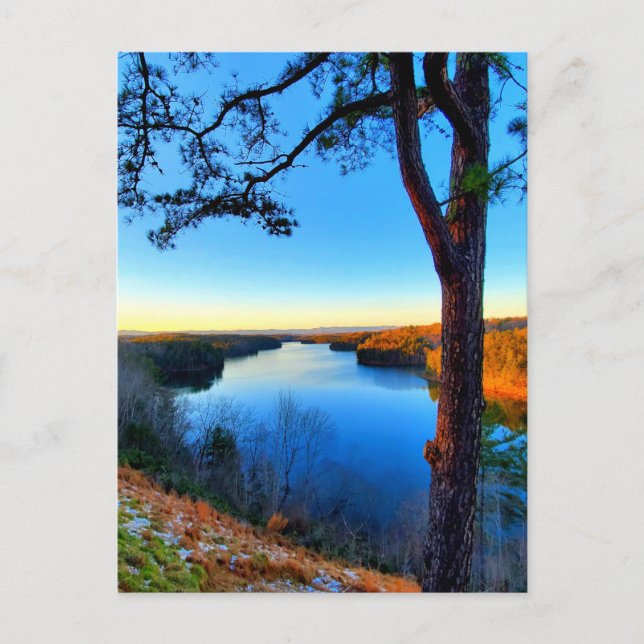 Carte Postale Lac Philpott en Virginie (Devant)