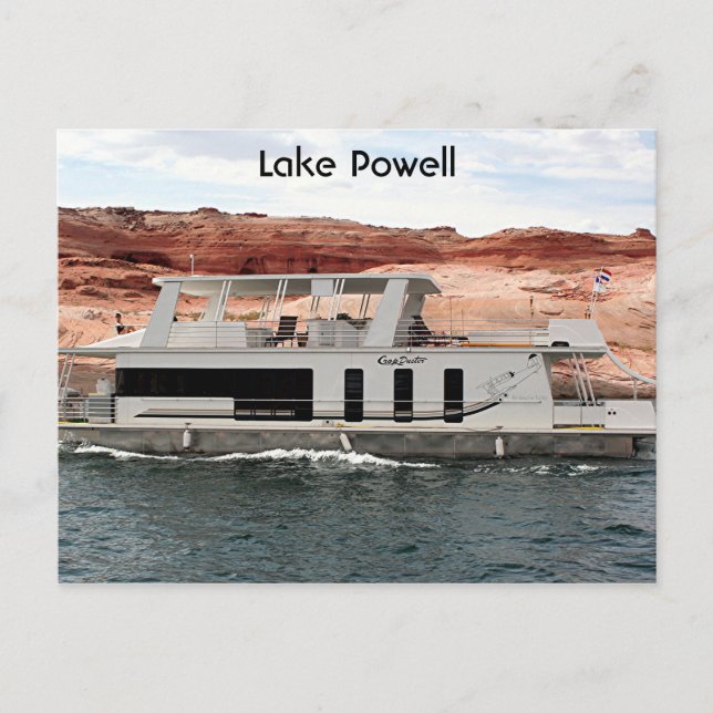 Carte Postale Lac Powell : Houseboat, Arizona, USA 10 (Devant)