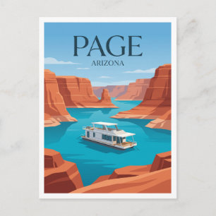 Carte Postale Lac Powell Page Arizona