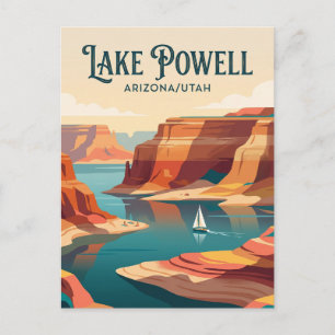 Carte Postale Lac Powell USA