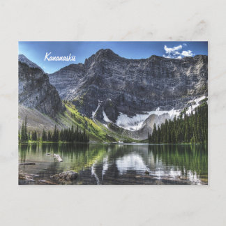 Carte Postale Lac Rawson, Kananaskis, Canada.