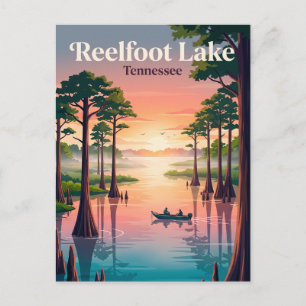 Carte Postale Lac Reelfoot Tennessee