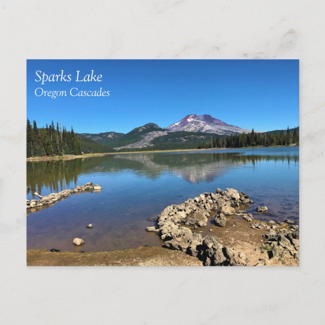 Carte Postale Lac Sparks, Bend, Oregon (Devant)