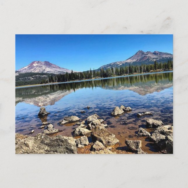 Carte Postale Lac Sparks, Oregon (Devant)