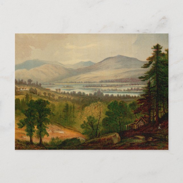 Carte Postale Lac Squam vintage (Devant)
