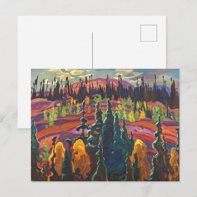 Carte Postale Lac Supérieur | A. Y. Jackson | (Devant / Derrière)