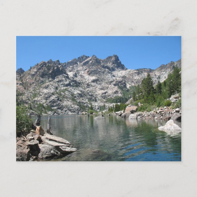 Carte Postale Lac Supérieur de Sardine & Sierra Buttes (Devant)