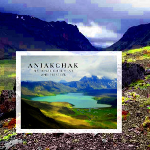 Carte Postale Lac Surprise Aniakchak Monument, Preserve, AK