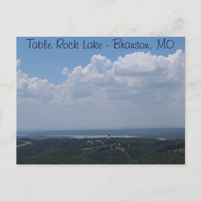 Carte Postale Lac Table Rock (Devant)