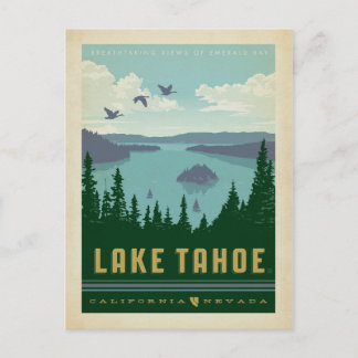 Carte Postale Lac Tahoe | California & Nevada
