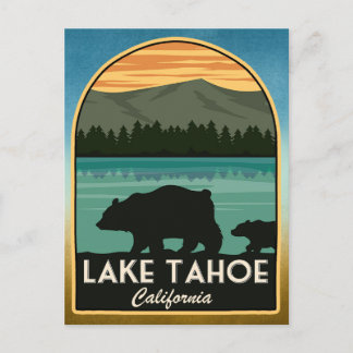 Carte Postale Lac Tahoe Californie