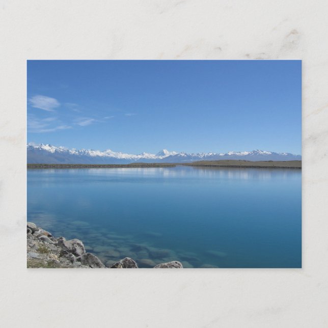 Carte Postale Lac Tekapo, Nouvelle-Zélande (Devant)