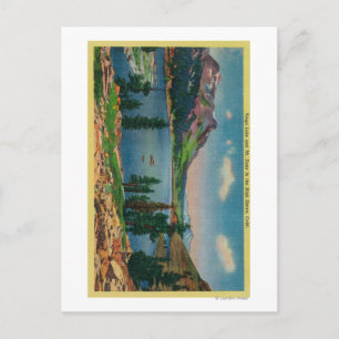 Carte Postale Lac Tioga et Mont Dana dans Haute Sierra