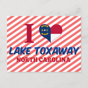 Carte Postale Lac Toxaway, Caroline du Nord
