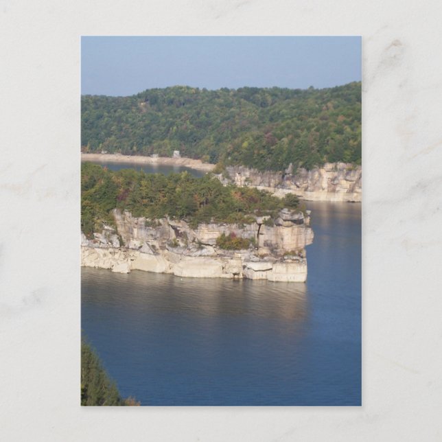 Carte Postale Lac WV Summersville (Devant)