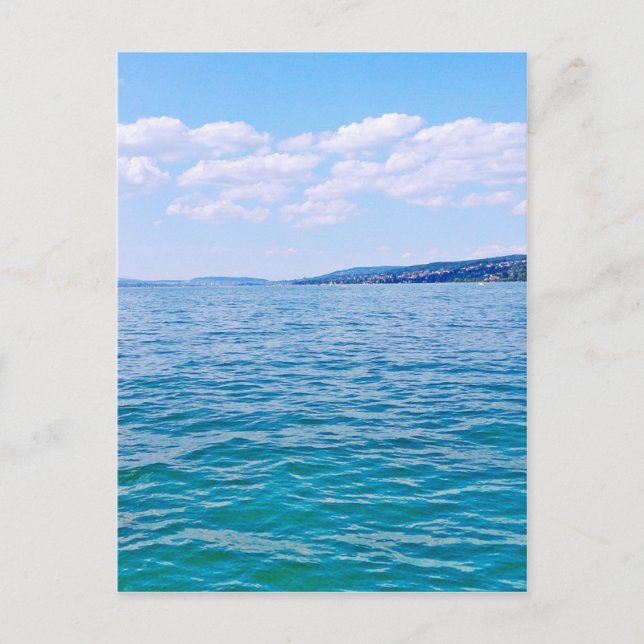 Carte Postale Lac Zurich (Devant)