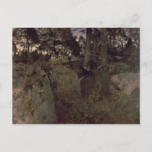 Carte Postale L'accouplement des caperoles, 1888