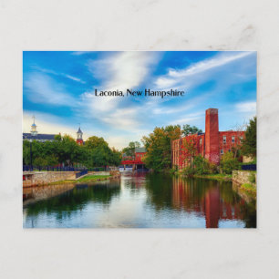 Carte Postale Laconia, New Hampshire