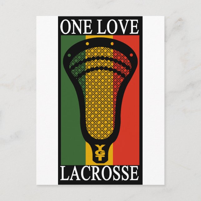 Carte Postale Lacrosse OneLove (Devant)