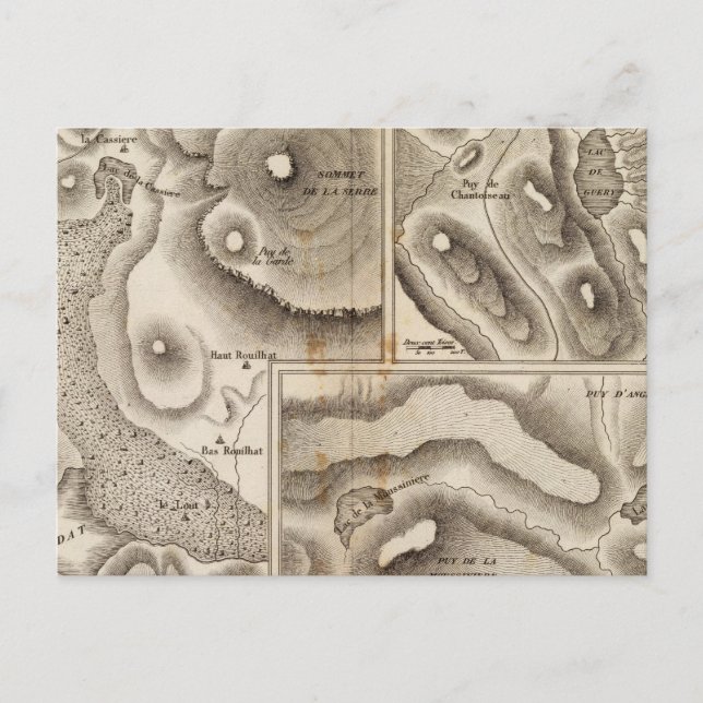 Carte Postale Lacs (Devant)