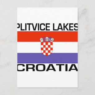 Carte Postale Lacs de Plitvice, Croatie