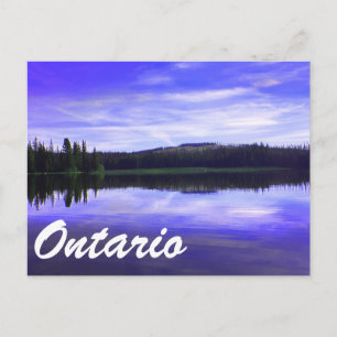 Carte Postale Lacs ontario