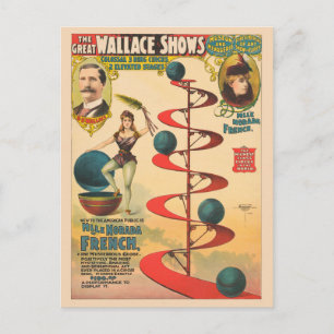 Carte Postale L'Acte De M'lle Norada Français