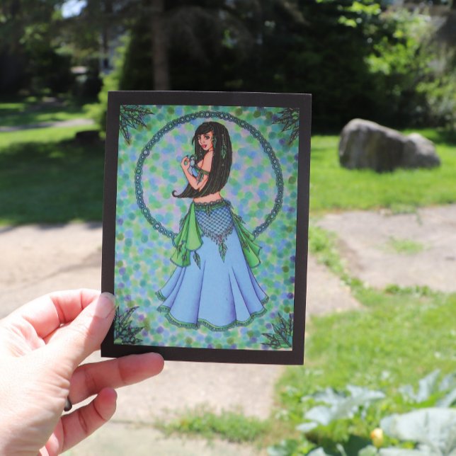 Carte Postale Lacy Belly Dancer (Créateur téléchargé)