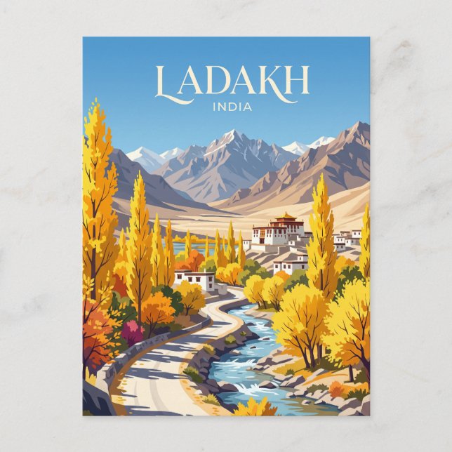 Carte Postale Ladakh Inde (Devant)