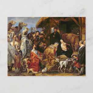 Carte Postale L'Adoration des Mages