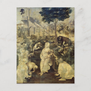 Carte Postale L'Adoration des Mages, 1481-2