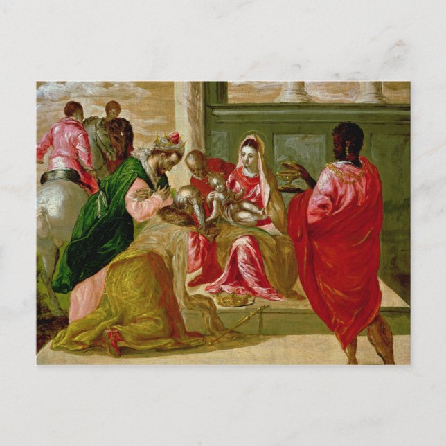 Carte Postale L'Adoration des Mages, 1567-70 (Devant)