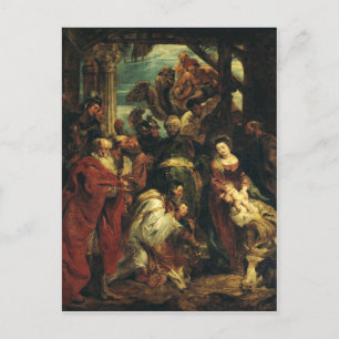 Carte Postale L'Adoration des Mages par Pierre Paul Rubens