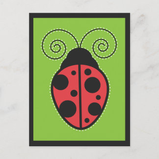 Carte Postale Lady Bug