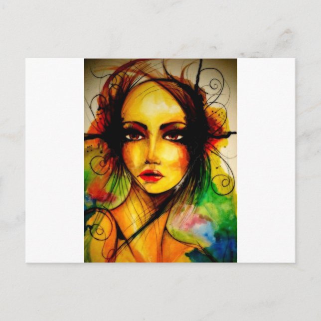 Carte Postale Lady Butterfly.jpg (Devant)