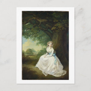 Carte Postale Lady Chambers, c.1789 (oil on canvas)