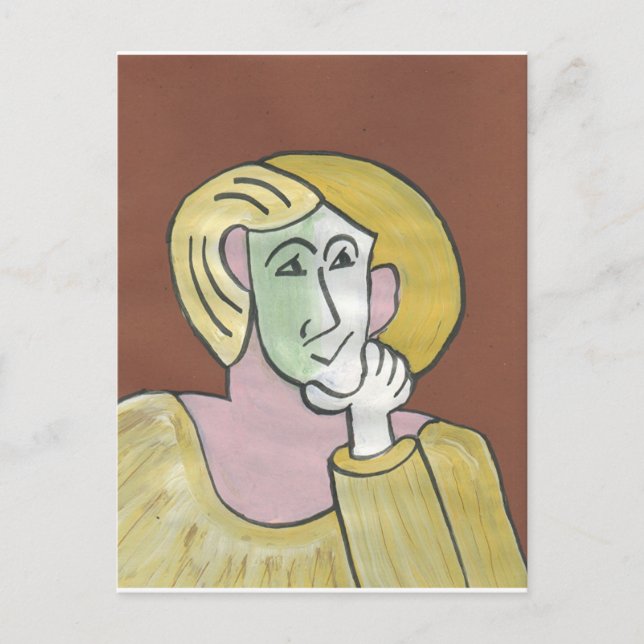 Carte Postale Lady Envy Cubist (Devant)