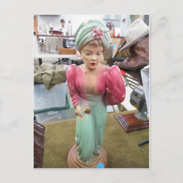 Carte Postale Lady Figurine (Devant)