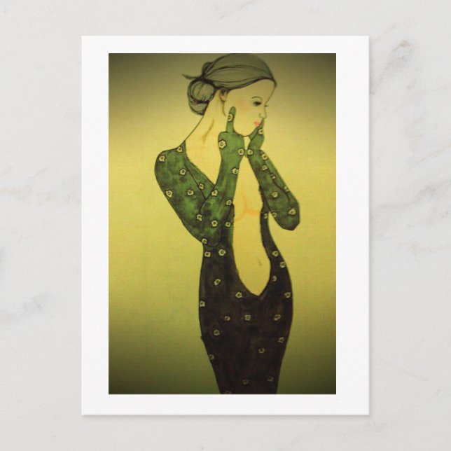 Carte postale Lady Givebird (Devant)