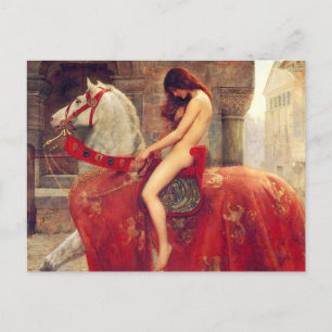 Carte postale Lady Godiva
